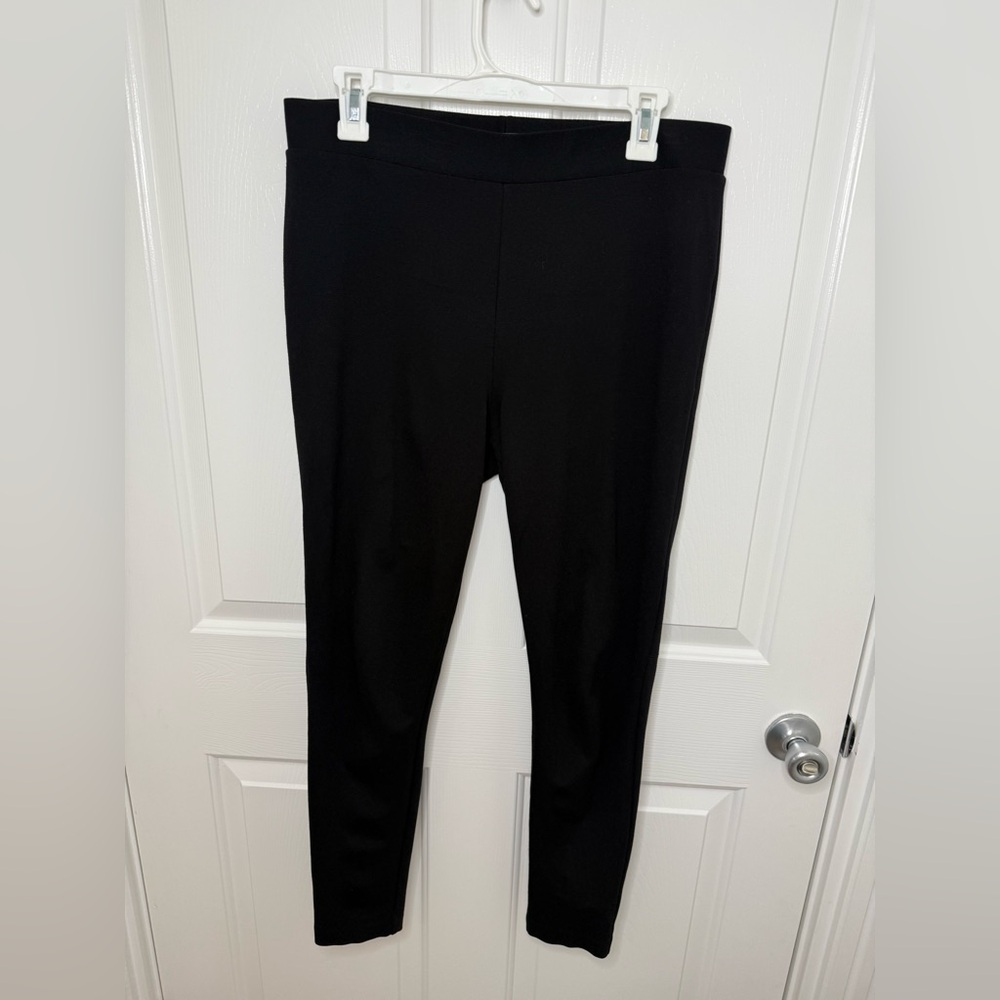 Vince Camino Seamed back Ponte black leggings Size Medium